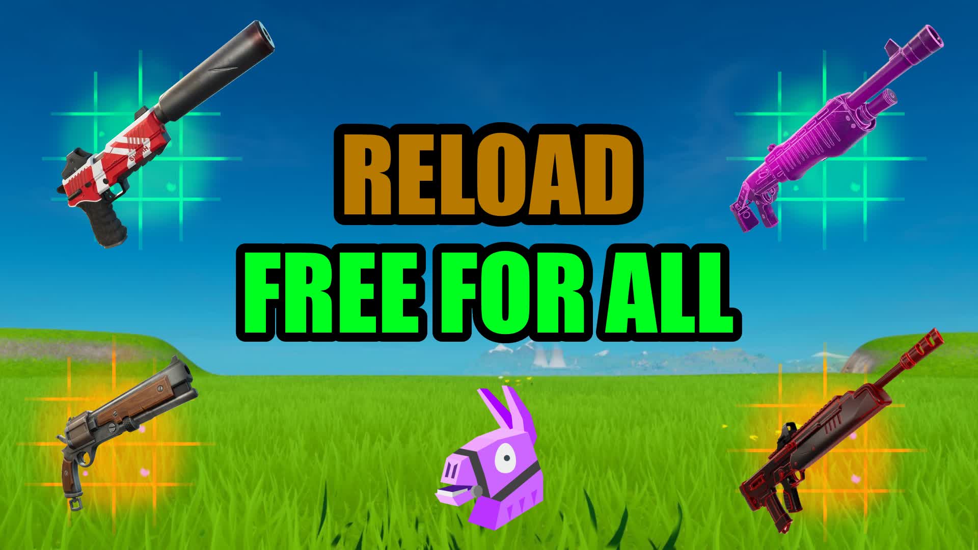 ULTIMATE 1v1v1 RELOAD FFA 🔥
