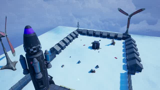 Rocket Start Zone Wars 🌀