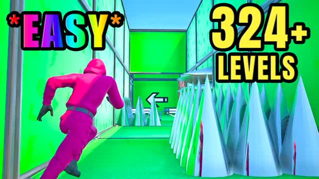 ⭐SQUID GAME DEFAULT PARKOUR 324+⭐