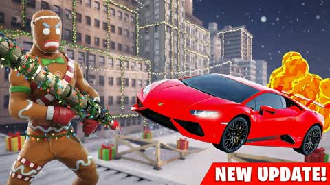 CHRISTMAS ROCKETS VS CARS