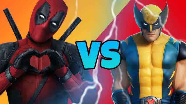 DEADPOOL VS WOLVERINE 🔴RED VS BLUE🔵