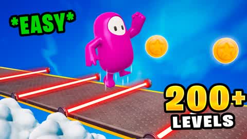 FALL GUYS EASY PARKOUR 200+