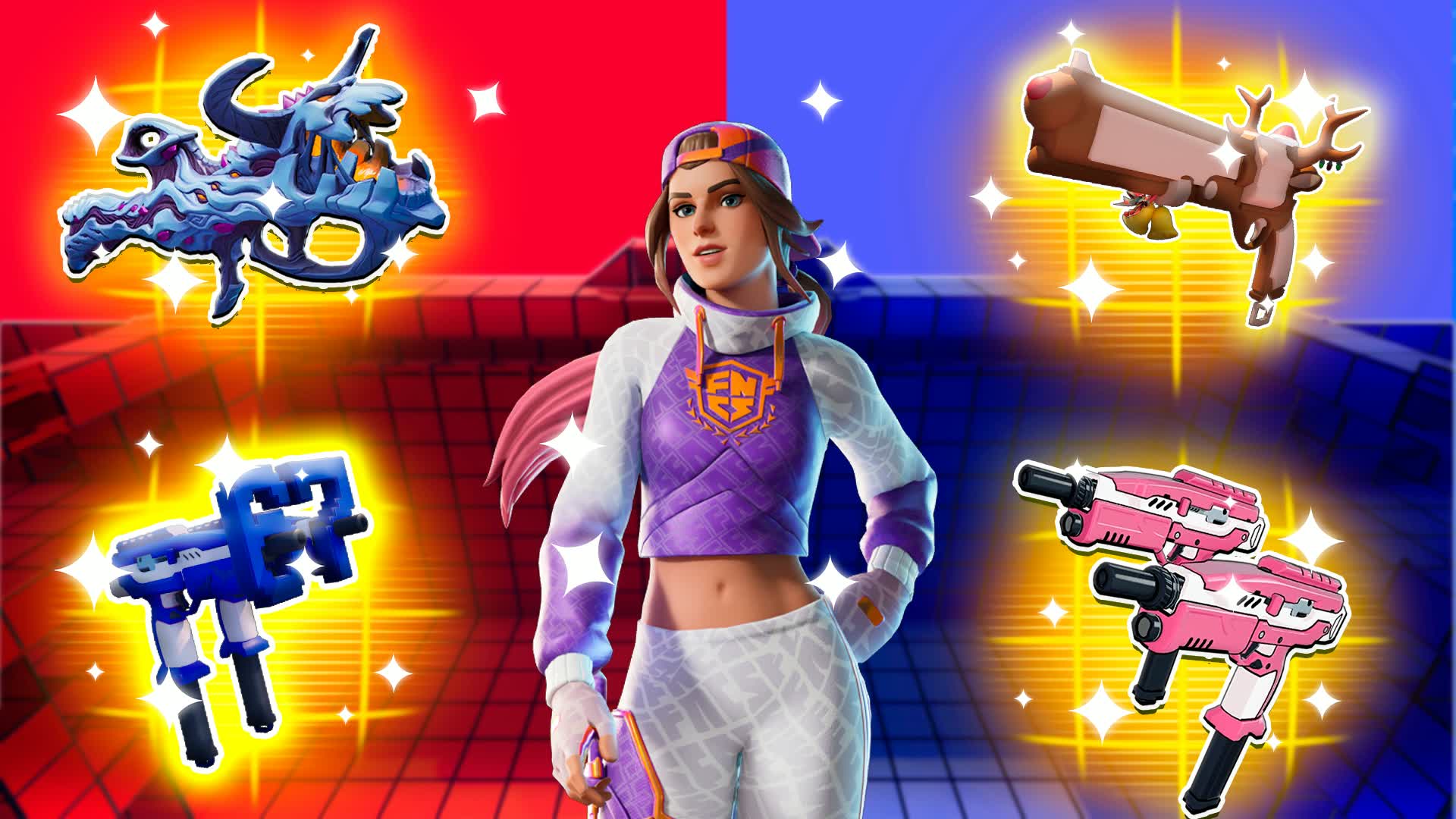 赤と青のクリスマスバトル🔴🔵