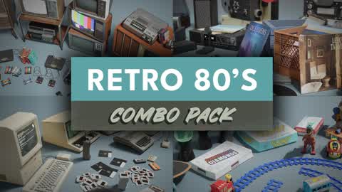 RETRO EIGHTIES - COMBO Prop Pack