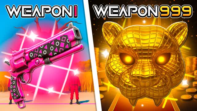 🦑 SQUID GAME GUN GAME 🔫원샷 🎯