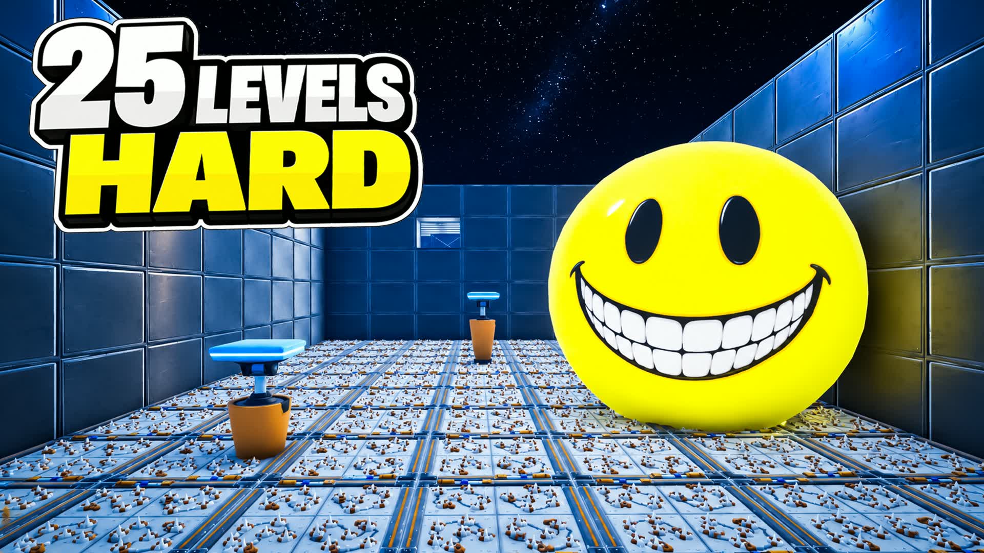 VERITY HARD PARKOUR 25 LEVELS باركور صعب — Fortnite island 0557-3560-9608 by DEVILSOK7 GFX