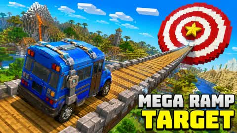 MEGA CAR RAMP TARGET 🎯