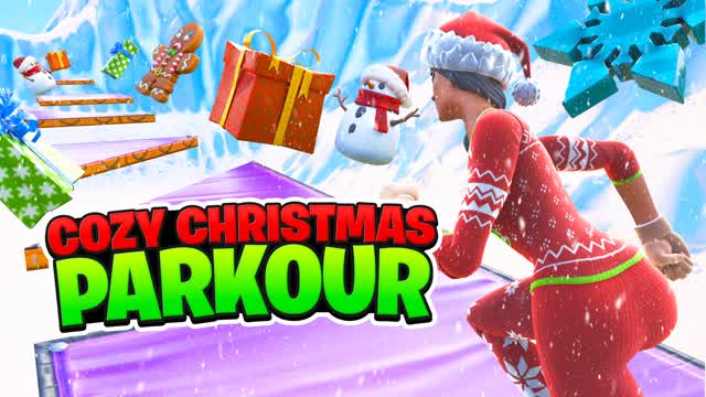 Easy Default Christmas Parkour 🎁 🎅