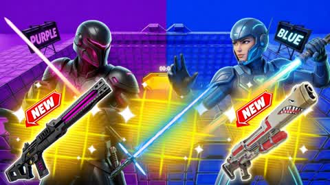 STAR WARS PURPLE VS BLUE