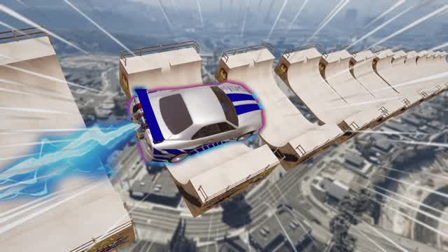 CARS MEGA RAMP SKYLINE
