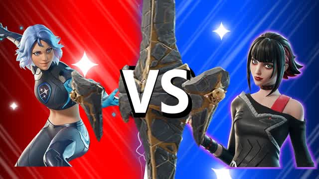 Red VS Blue VS spire