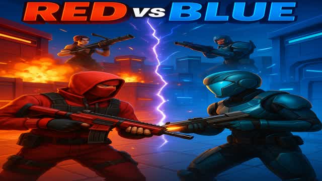 🔴Red vs Blue🔵 Legendary Arena