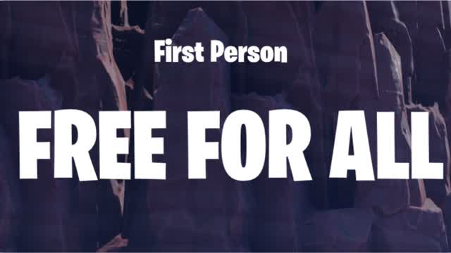 First Person Free for All