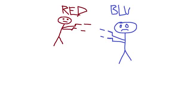 Snow Red vs Blue 🔴🔵