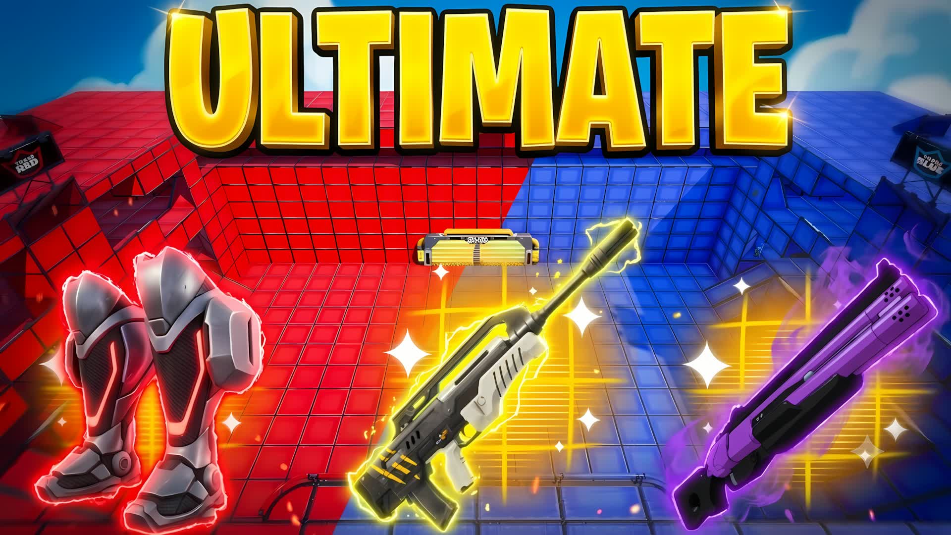 ULTIMATE RED VS BLUE🔴🔵 ALL WEAPONS🔫