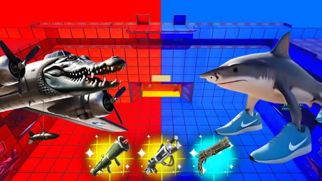 TRALALERO VS BOMBARDINO RED VS BLUE 🔴🔵