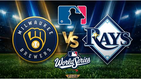 RAYS vs BREWERS ⚾️ WORLD SERIES 2026 MLB