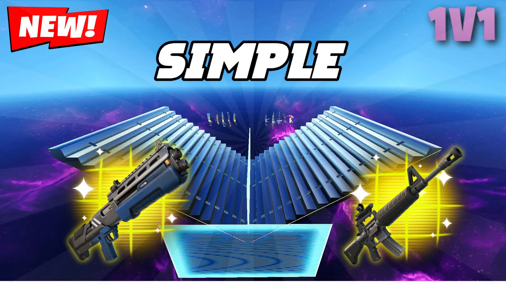 SIMPLE 1V1 BUILD FIGHTS