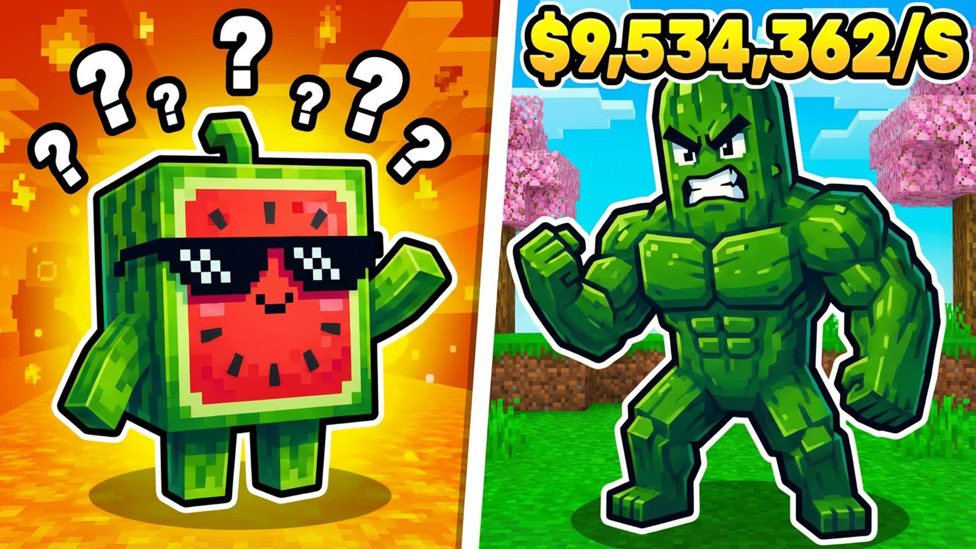 FRUITS VS VEGETABLES 🍉🥒