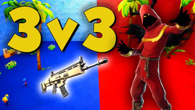 3V3 BOXFIGHT RED VS BLUE 🔴🔵