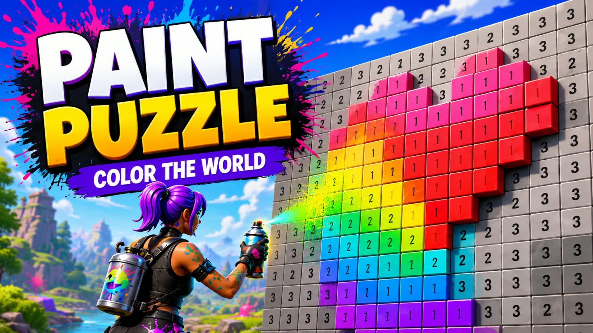 PaintPuzzle: Paint The World