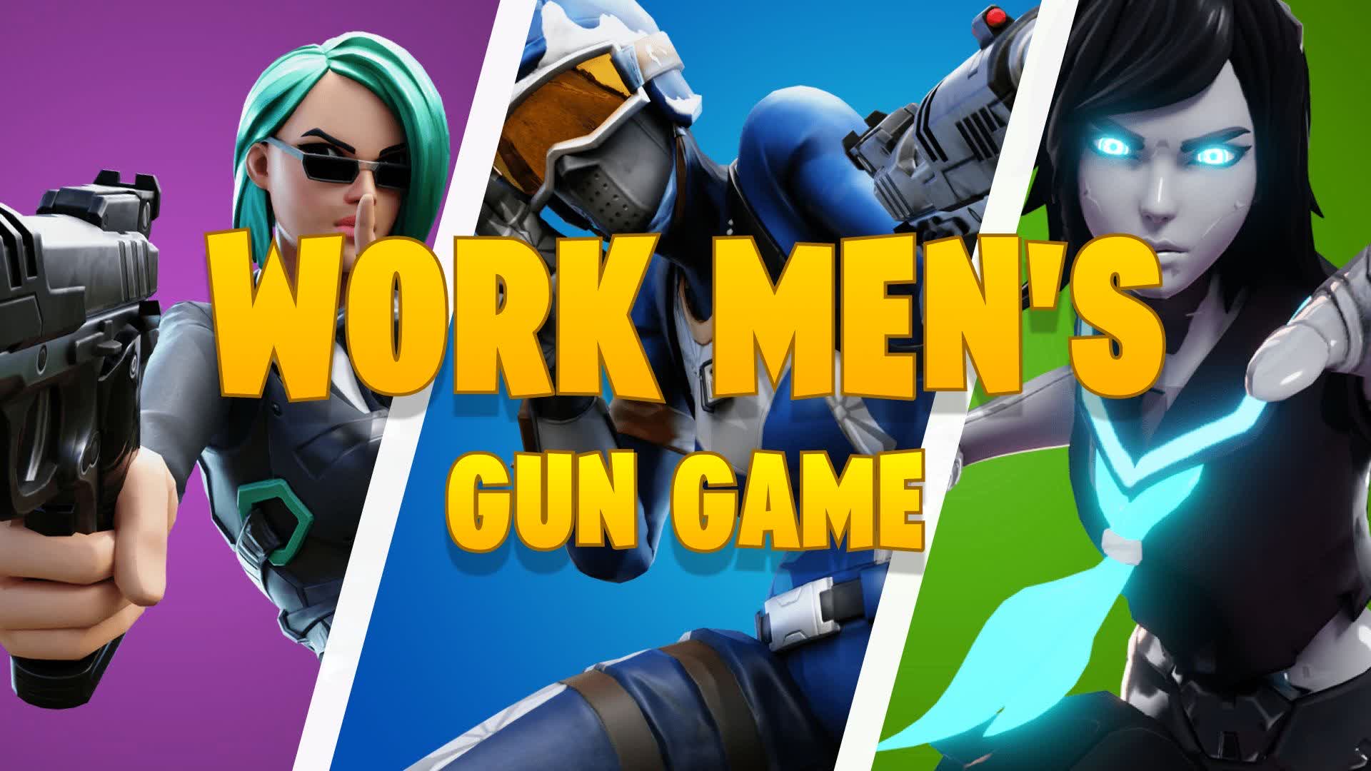 The Work Men s Gun Game 3559 6878 8593 By Thisis015 Fortnite Creative 