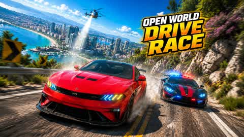 OPEN WORLD DRIVE RACE FFA 🚔