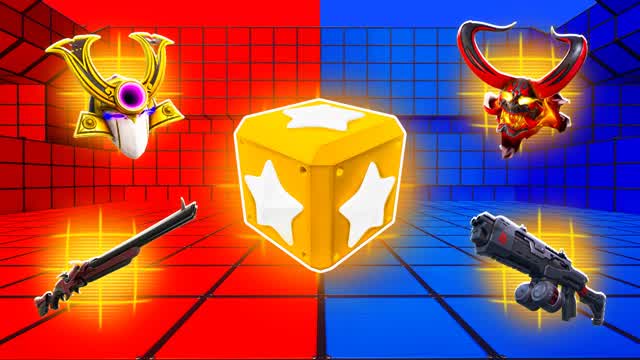 LUCKY RED VS BLUE 🔴🔵