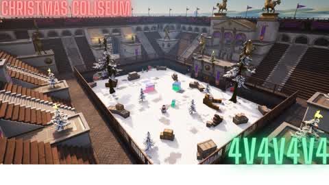Christmas Coliseum Arena 4v4v4v4