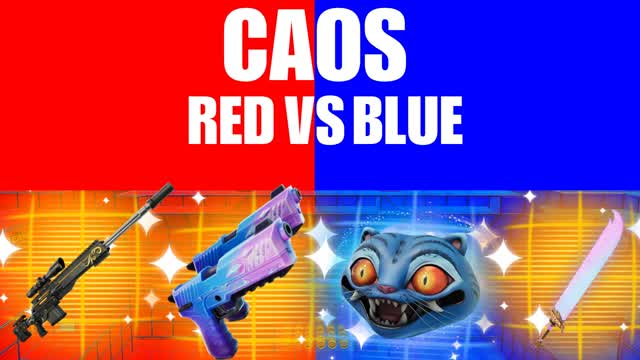 CAOS RED VS BLUE🔵🔴