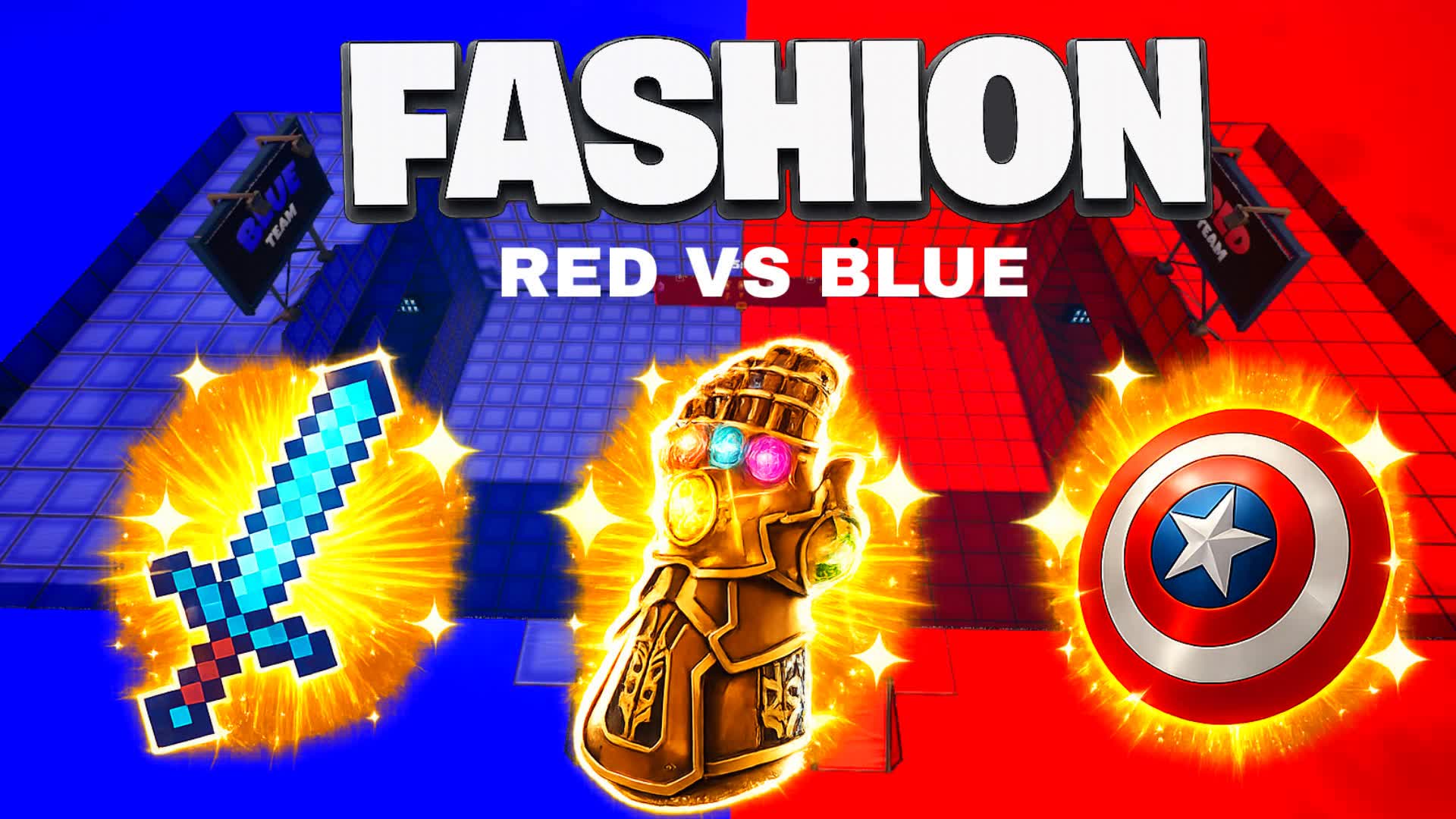 FASHION RED VS BLUE 🔴🔵 FASHION SHOW