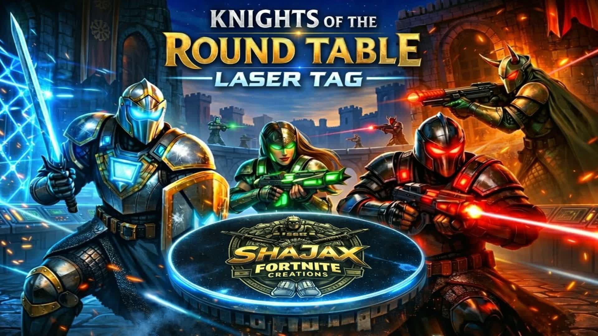 円卓の騎士レーザータグ