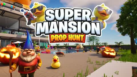 SUPER MANSION PROP HUNT HIDE AND SEEK