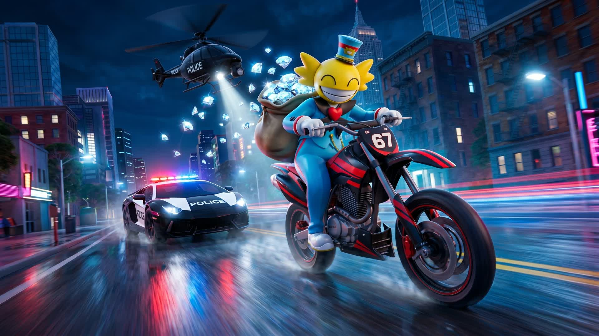 😁WONKEELAND ドライブ シティ🚗ゾンビ💀カー🚗