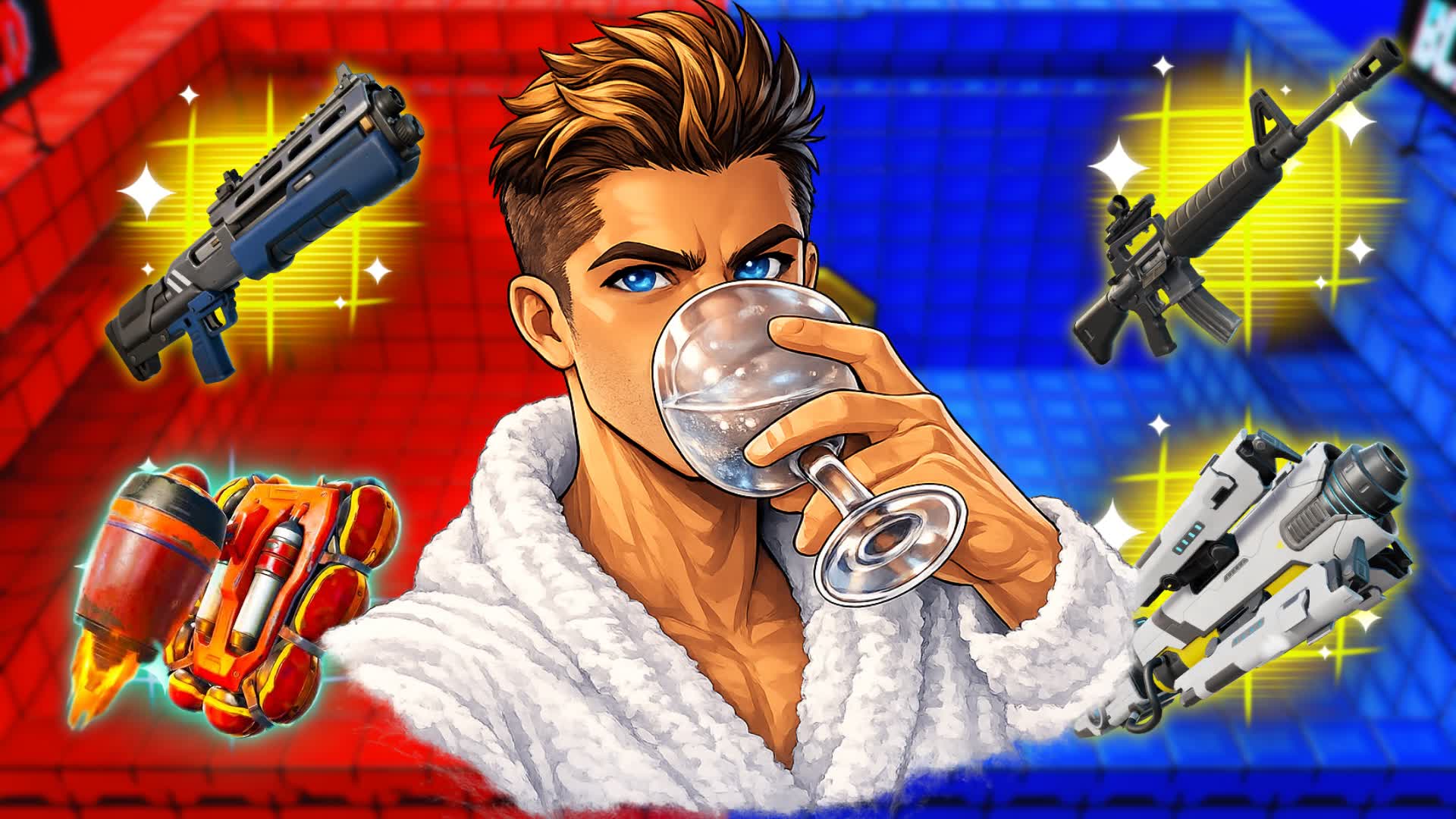 GOAT RED VS BLUE 🔴🔵