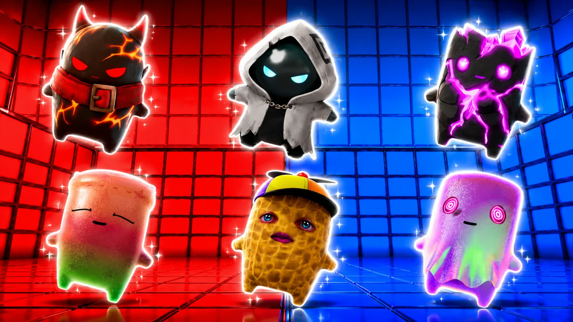 FORK RED VS BLUE 🔴🔵