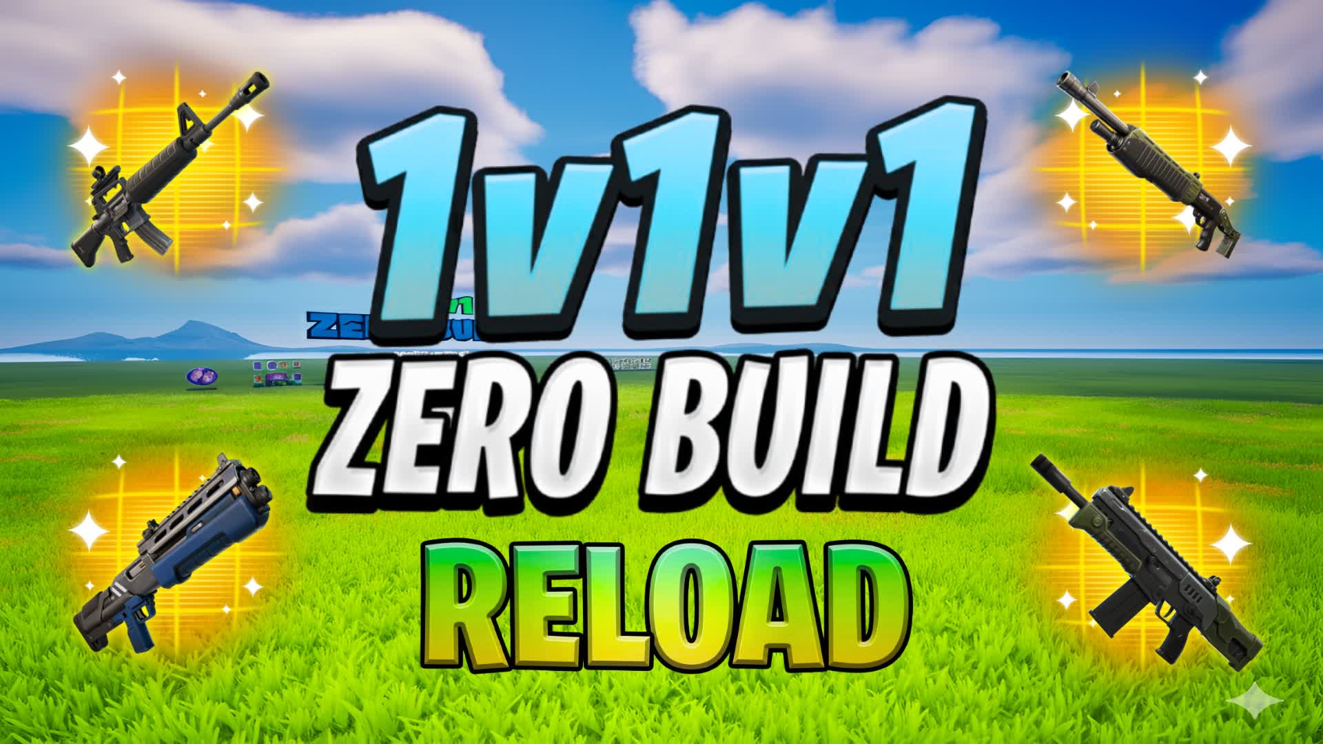 1V1V1 RELOAD ZERO BUILD FFA