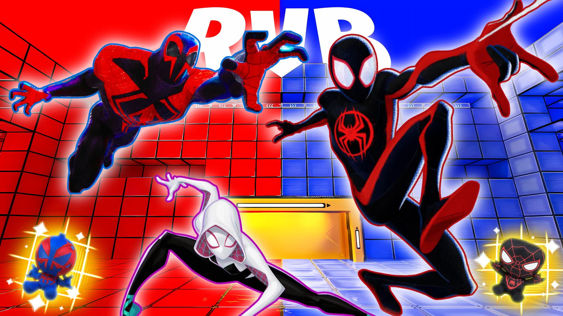 RVB 🔴🔵 RED VS BLUE SPIDERVERSE