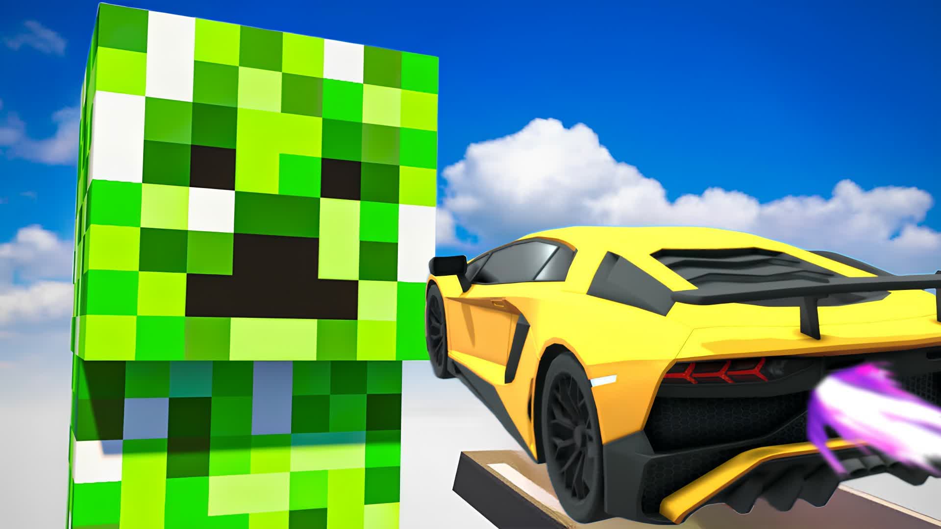 MINECRAFT MEGA RAMP