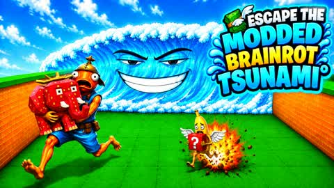 đ¸ESCAPE THE MODDED BRAINROT TSUNAMI