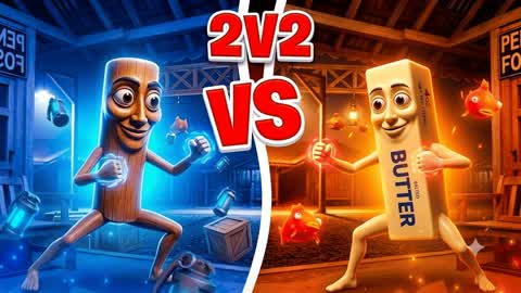 Brainrot vs Butterman: Meme 2v2 Arena