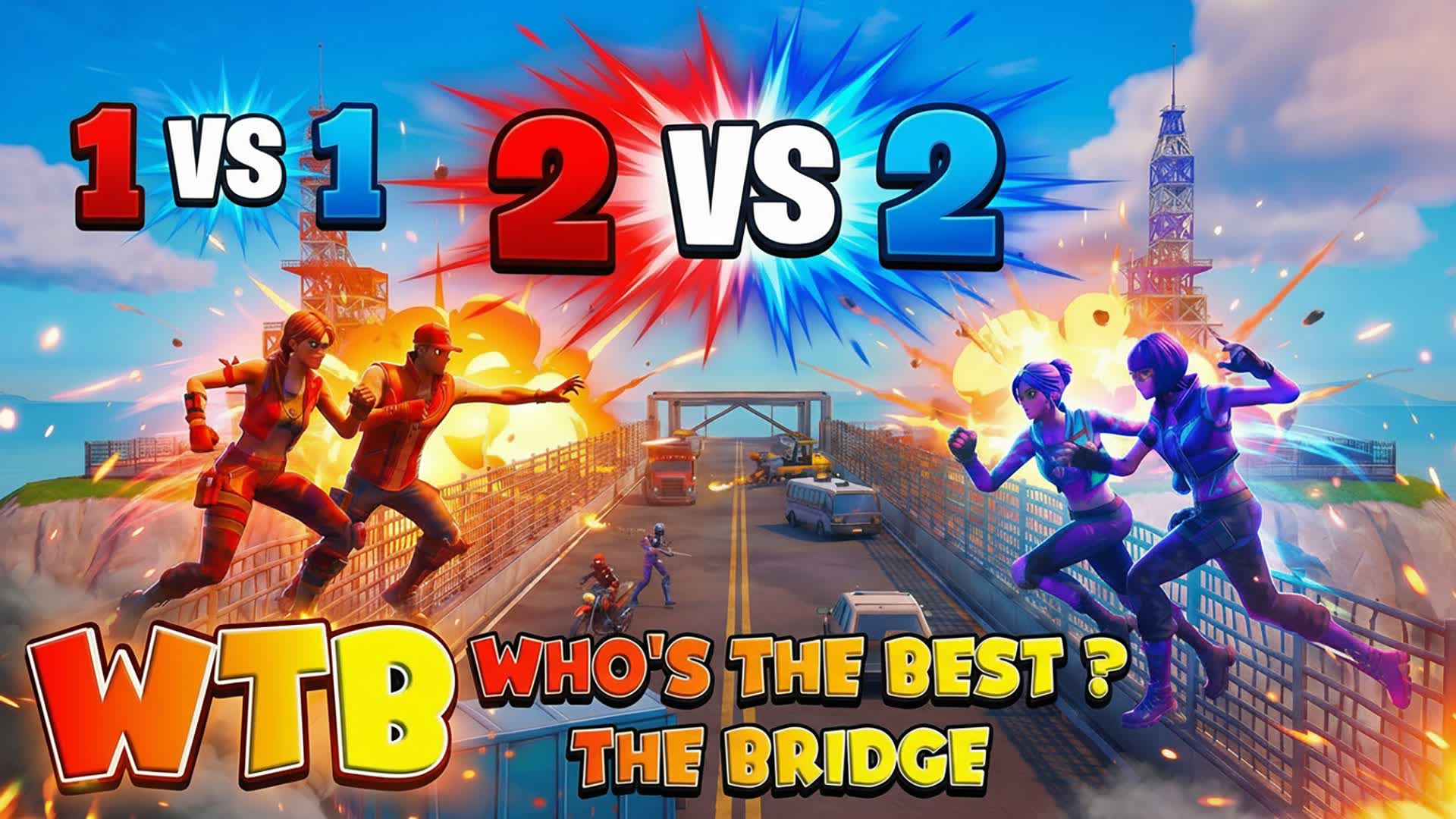 🎯 WTB - The Bridge - 1v1 - 2v2 ⭐