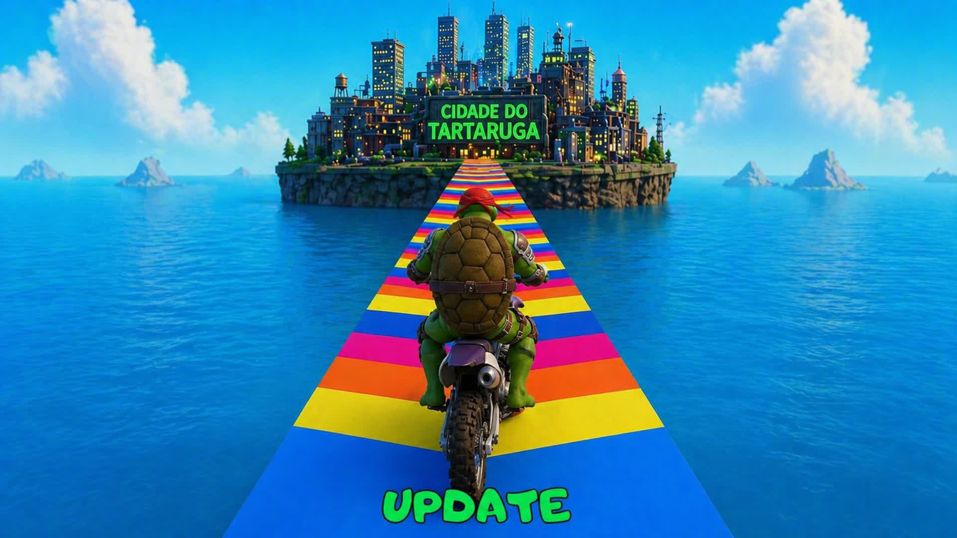 🐢TMNT 🚗MEGA RAMP CARS GAMES