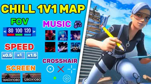 ✨ CHILL 1V1 MAP [🔥 Thothox 🔥] ✨