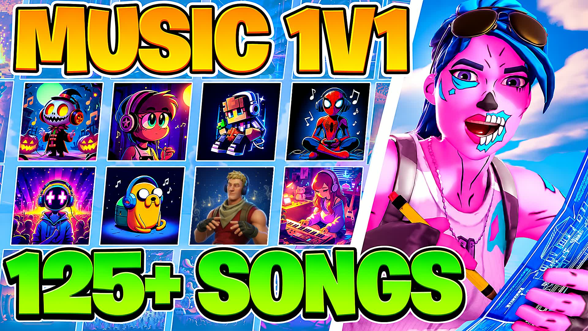 🎵 DELUXE MUSIC 1V1 🎵125+ SONGS🎵