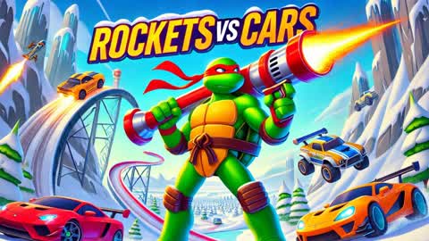 ROCKETS VS CARS - TMNT - MEME