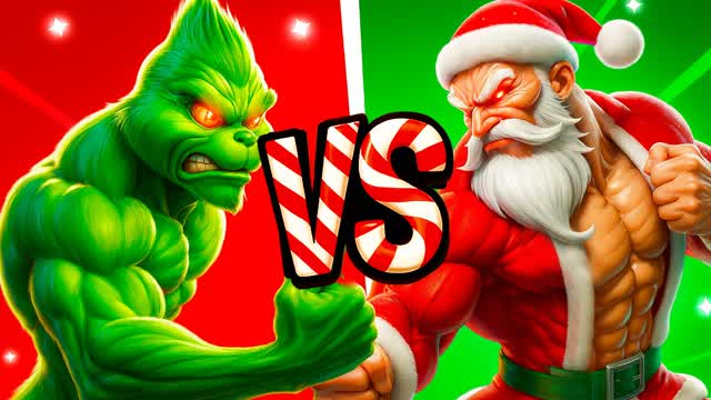 GRINCH VS SANTA