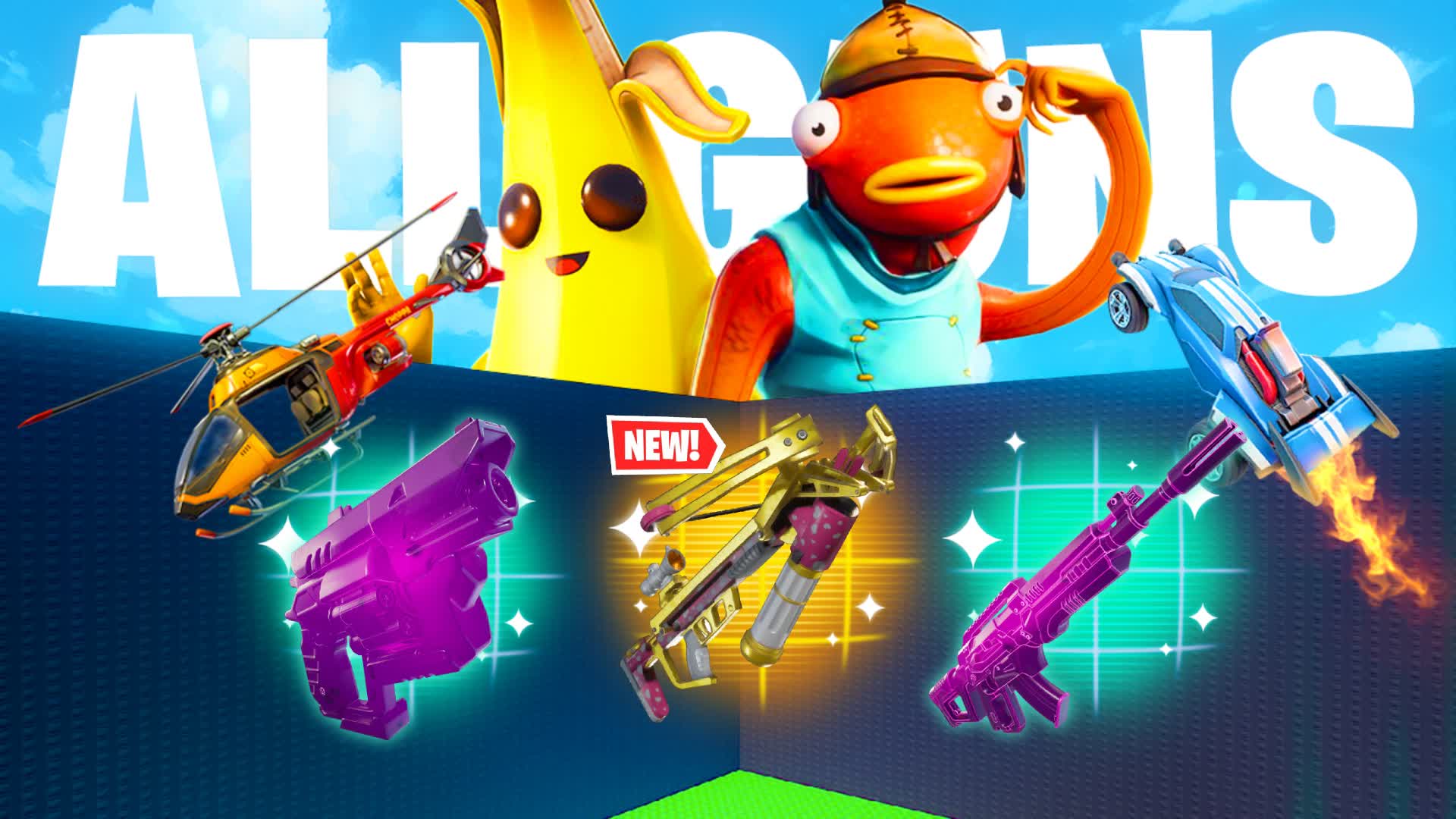 KING 1V1 ALL GUNS & VEHICLES FFA