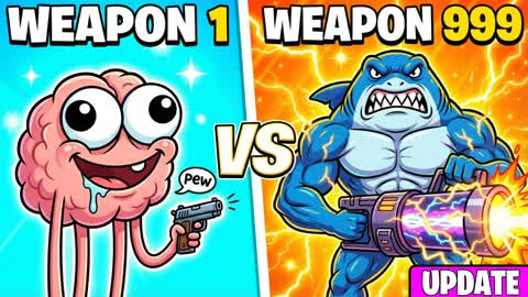 🧠FIGHT THE BRAINROT GUN GAME🎯ONE SHOT