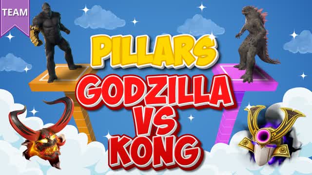 GODZILLA VS KONG PILLARS 🦖